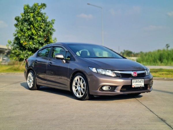 2013 HONDA CIVIC, 1.8 E โฉม FB ปี12-16 สีน้ำตาล เกียร์ออโต้